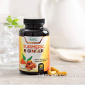 Capsule di curcuma OEM Benefici antiossidanti Capsule di curcumina